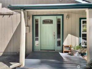 Front entrance