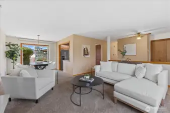 This is a loved home and offers many update including newer windows and Slider.