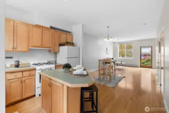 Kitchen from front door