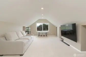 Upstairs Bonus Room with closets &  Bathroom.