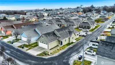 Convenient, close to town.