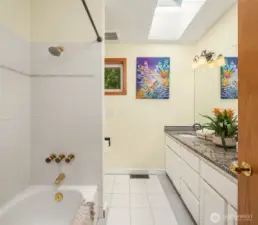 upstairs bathroom