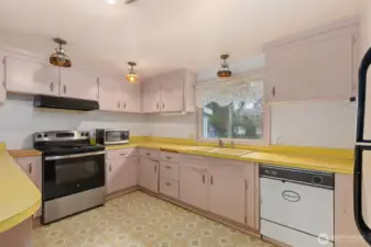 Quaint Vintage kitchen.