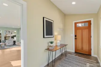 Front mudroom perfect for all the gear!