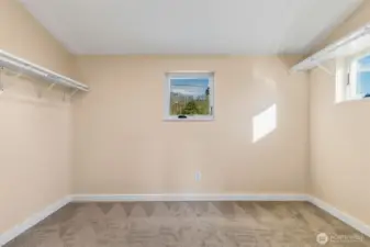 Huge walk-in closet