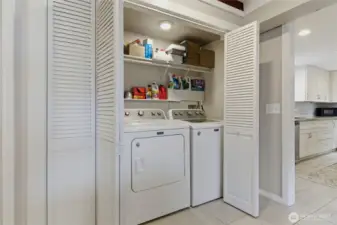 Laundry closet