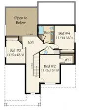 801 W Clear Lake Drive Floor Plan