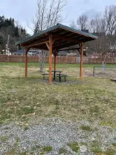 picnic area at Silo Park