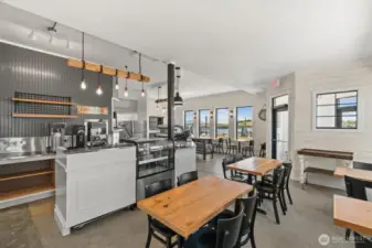 Room for at least 20 customers to sit and enjoy!