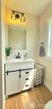 Updated bathroom