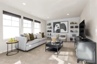 Photo not of actual home. This is our model home in the community of the same plan and style.