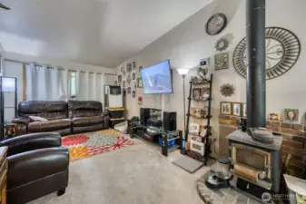 Unit B Living Room
