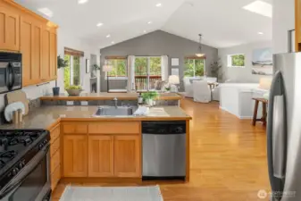 Granite Counters & Stainless Steal Appliances