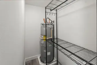 Primary closet