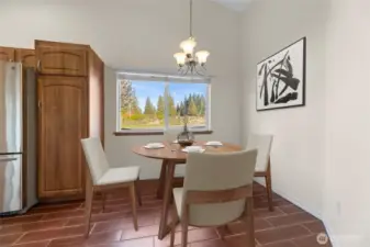 Dining Room Virtually Staged