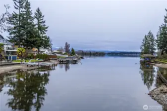 Shallow beach area of Tacoma Point Private Community Park