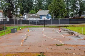 Tacoma Point private community sport court