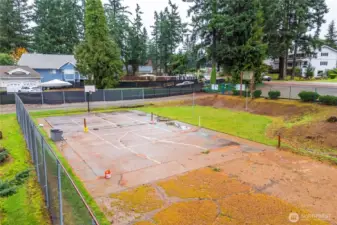 Tacoma Point private community sport court