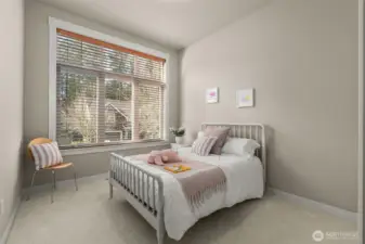 Upper level bedroom.