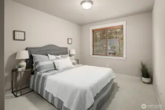 Upper level bedroom.