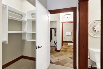 You'll love the walk in closet!