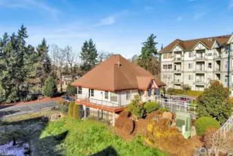 The private resident clubhouse includes multiple gathering spaces and thoughtful amenities.