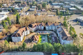 Secure and beautiful units, with underground parking garage located adjacent to Bellis Fair Mall.