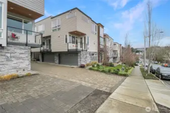 Two guest parking spots.