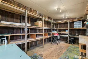 Bonus room/ storage off of Patio