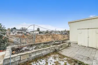 Exterior Storage unit.