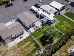 You can see the big back yard here.