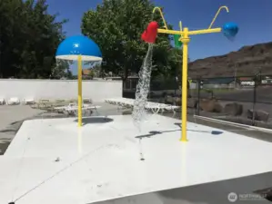 Play time at the pool!