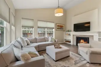 Smaller lot but designed for privacy.