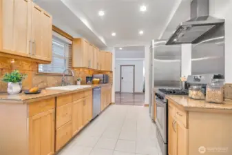 Remodeled Kitchen with dining nook