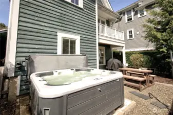The large back yard even has room to build a casita, if desired.