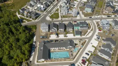 The new outdoor pool and gym is just 1 block away!