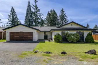 All level living with lots of off street parking.