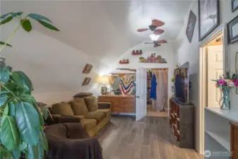 Living room area in Loft