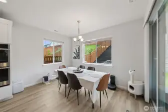 Large dining area