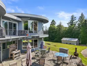 Relax or entertain on your nice big patio!