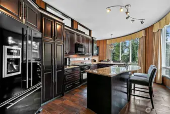 Remodeled kitchen