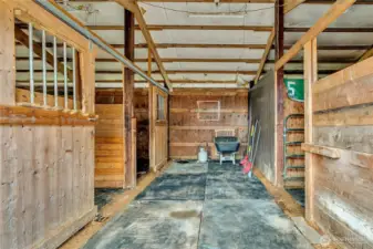 Barn stalls can be reconfigured
