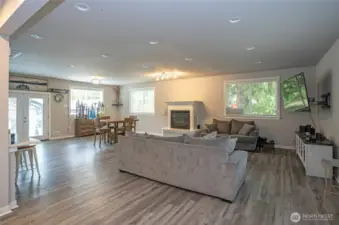 Bright, airy layout perfect for entertaining