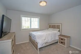 Upstairs second guest suite provides privacy and relaxation