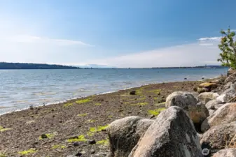 The community beach is just a short walk from this home and such a wonderful place to unwind.