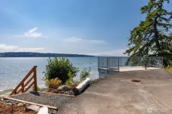 This is another viewpoint and beach in the community.