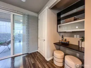 Lots of storage and pantry space off the kitchen.