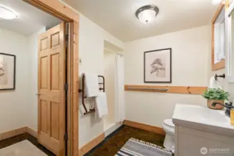 Main Home   Bathroom with Walk-In Shower.