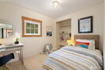 Main Home 2nd Bedroom, up.    .