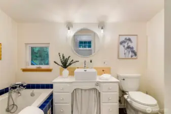 Main Home Upper Bathroom.